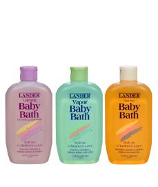lander baby lotion
