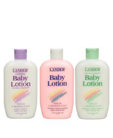 lander baby lotion